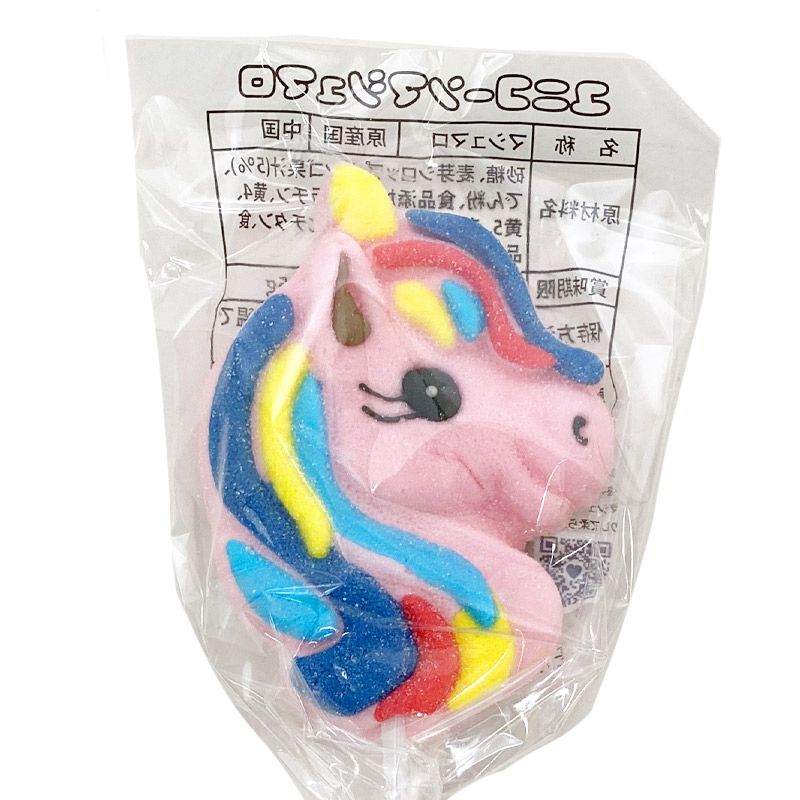 ユニコーンマシュマロ ピンク 1本