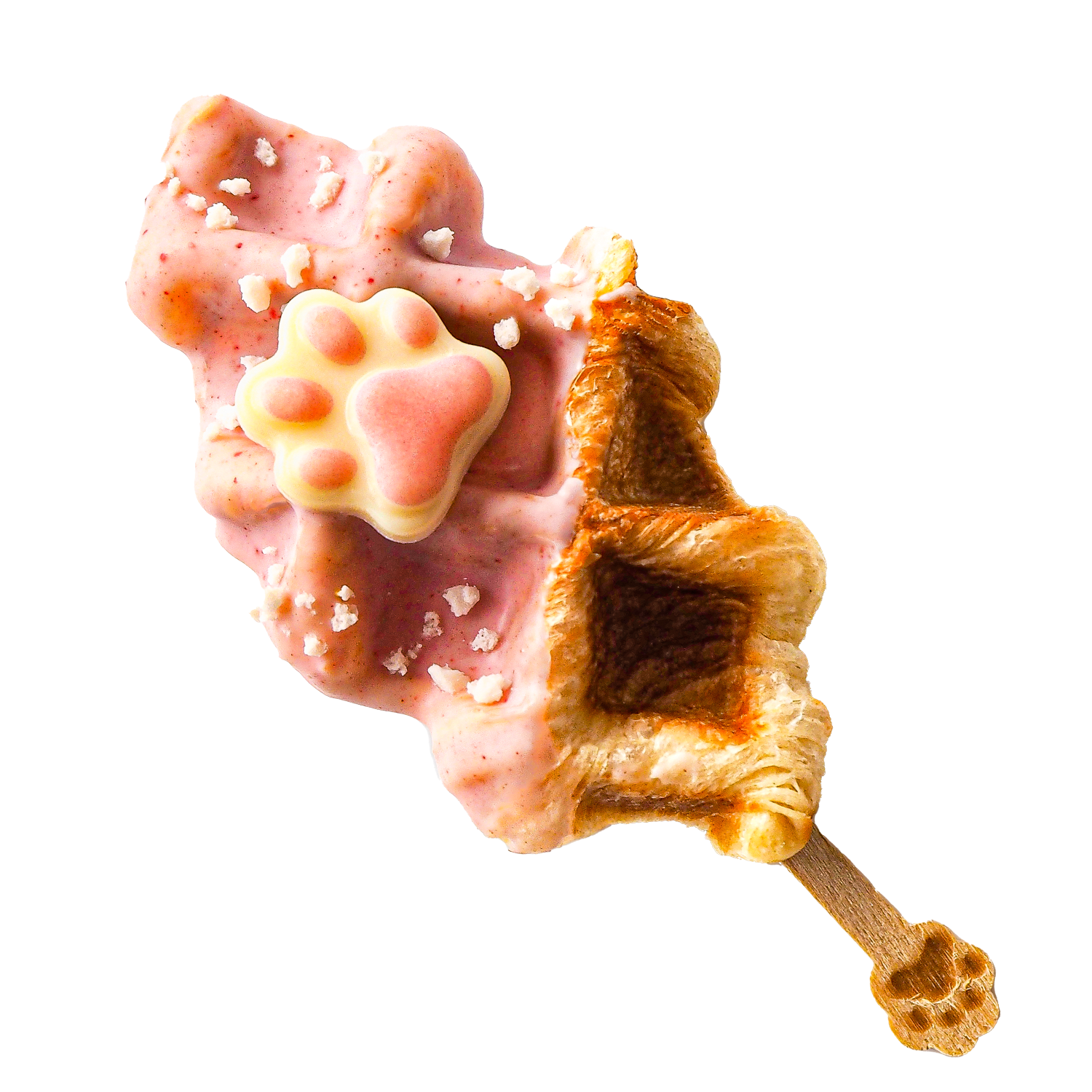 Cloffle Strawberry Crunch/クロッフル ストロベリークランチ【冷凍】